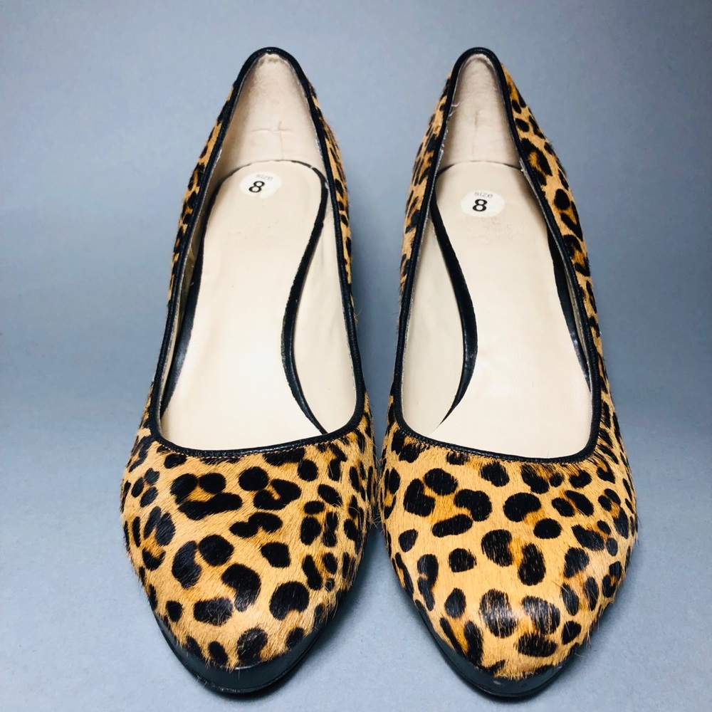 ✨HP✨ Leopard Brown Patent Pumps. - Picture 3 of 6